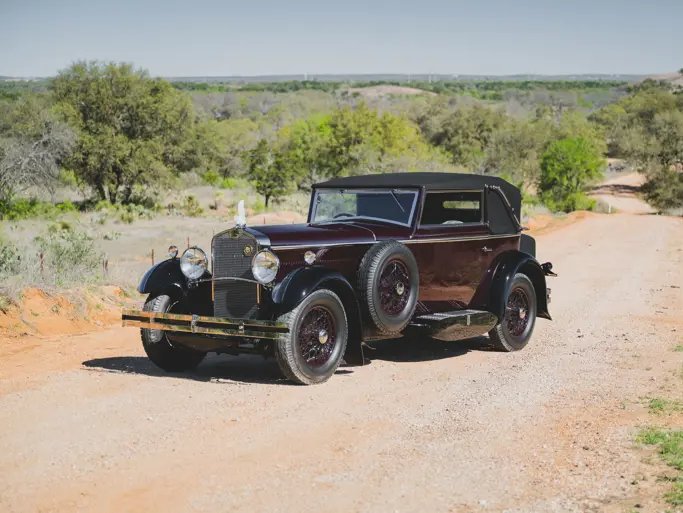 Delage — 1930 Delage D8 C Cabriolet by Chapron, RM Sotheby's, The Monterey Auction 2026
