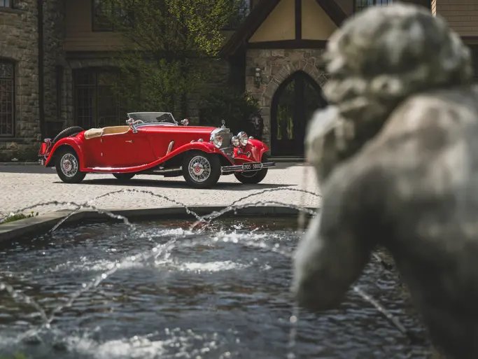 Mercedes-Benz — 1935 Mercedes-Benz 500 K Normal Roadster by Sindelfingen, RM Sotheby's, The Monterey Auction 2026