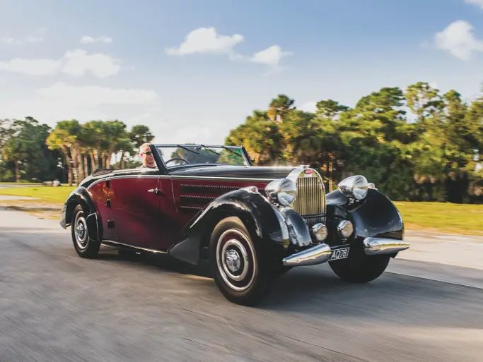 Bugatti — 1938 Bugatti Type 57 Cabriolet by D'Ieteren, RM Sotheby's, The Monterey Auction 2026