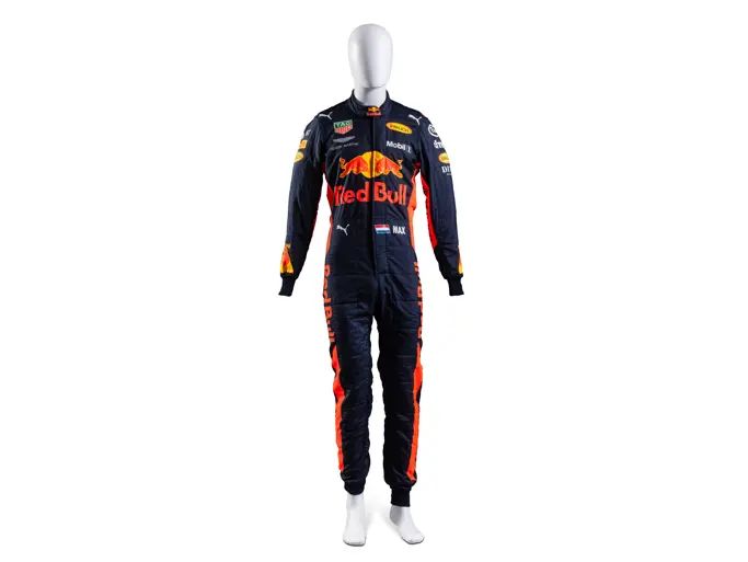 Max — 2018 Max Verstappen Red Bull Racing Formula 1 Puma Racing Suit