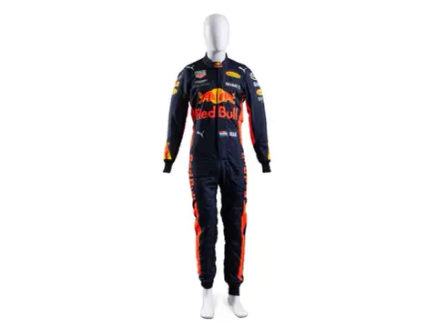 Max — 2018 Max Verstappen Red Bull Racing Formula 1 Puma Racing Suit