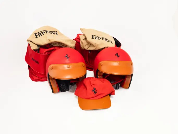 Ferrari — Pair of Ferrari 550 Barchetta Helmets, RM Sotheby's, The Tegernsee Auction