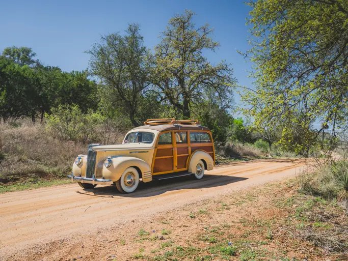 Packard — 1941 Packard 1900 One-Ten Station Wagon by Hercules, RM Sotheby's, The Monterey Auction 2026