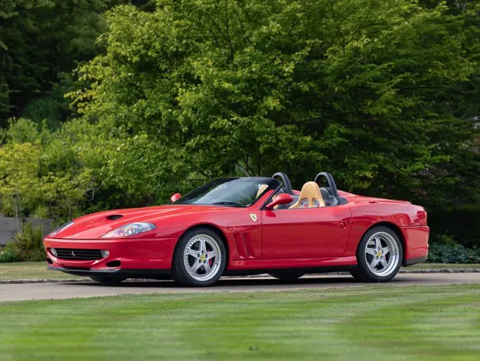 Ferrari — 2002 Ferrari 550 Barchetta Pininfarina, RM Sotheby's, The Woodcote Park Auction 2026