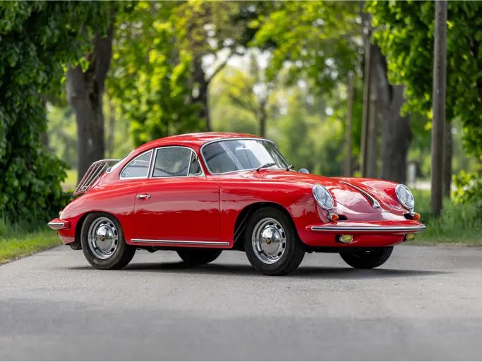 Porsche — 1964 Porsche 356 C Carrera 2 Coupé by Reutter, RM Sotheby's, The Tegernsee Auction